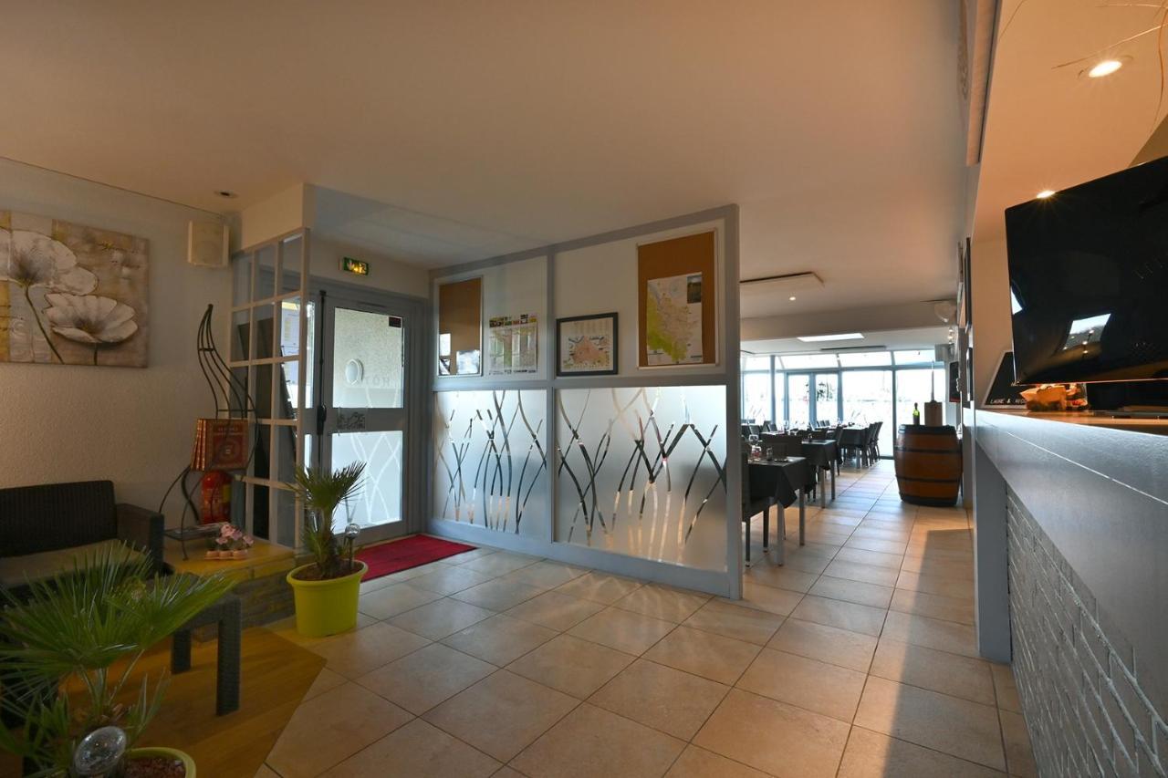 Logis Hotel Horus Restaurant Les Bruyeres Toulenne Exterior foto